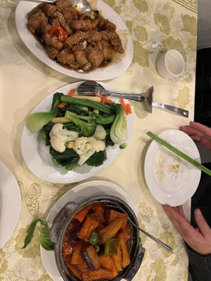 Steamed Veggies  at Po Kong Vegetarian Restaurant in Vancouver