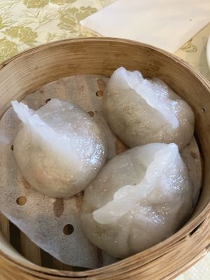 Peanut dumplings   at Po Kong Vegetarian Restaurant in Vancouver