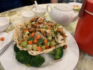   at Po Kong Vegetarian Restaurant in Vancouver