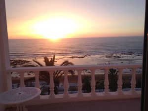 Aussicht vom Balkon 
 at Villa Nora in Moulay Bousselham