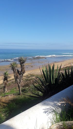 Blick zum Strand at Villa Nora in Moulay Bousselham