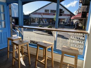 The Little Ice Cream Shop - seating  at The Little Ice Cream Shop in Windermere