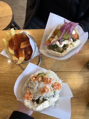   at Maoz - Damrak in Amsterdam