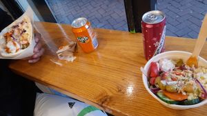  at Maoz - Damrak in Amsterdam