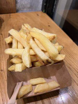 More fries!  at Maoz - Damrak in Amsterdam