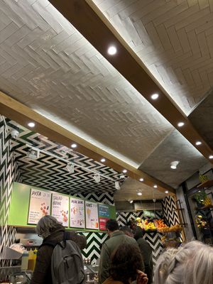   at Maoz - Damrak in Amsterdam