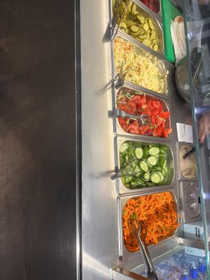   at Maoz - Damrak in Amsterdam