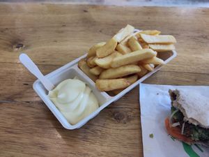  at Maoz - Damrak in Amsterdam