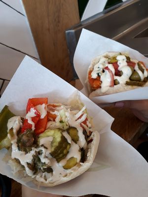 Sooo good! at Maoz - Damrak in Amsterdam