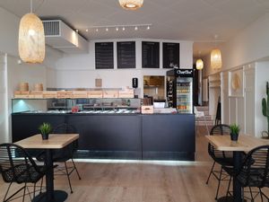 Order station at Happy Bowl in Biel