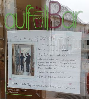 Leider geschlossen/ Permanently closed at AuffüllBar in Neuburg An Der Donau