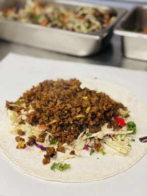 Nut mince vegan and gf  at Kayalz Kitchen- It's Vegan Habibi in Renown Park