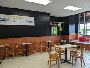 Inside at Guud & Evul in Tonawanda