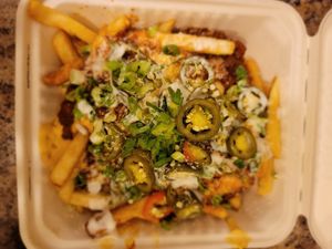 Loaded Fries at Guud & Evul in Tonawanda