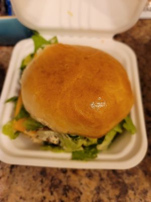 Fried Chicken Sandwich at Guud & Evul in Tonawanda