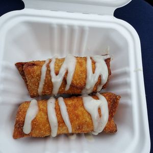 Cherry cheesecake crack rolls. at Guud & Evul in Tonawanda
