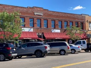 Exterior view from across the street  at Guud & Evul in Tonawanda