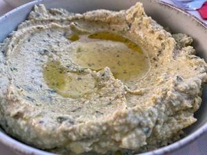 Pesto hummus    at İncir Kayaköy - Maybe closed in Mugla