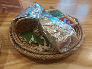 Kati roll at Chai "N" Thai in Chiang Mai