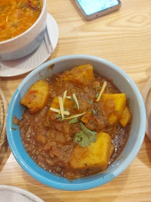 Potato curry at Chai "N" Thai in Chiang Mai