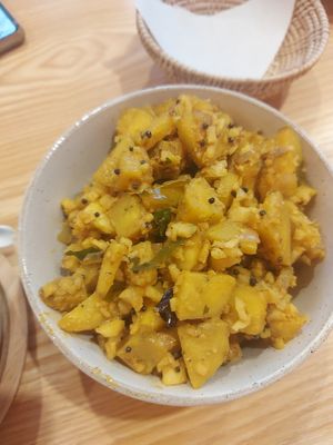 Green banana dish at Chai "N" Thai in Chiang Mai