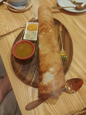 Masala dosa at Chai "N" Thai in Chiang Mai