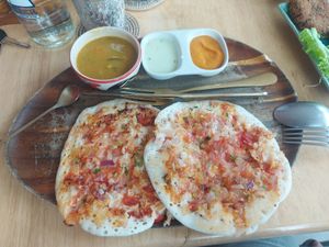 Uttapam at Chai "N" Thai in Chiang Mai