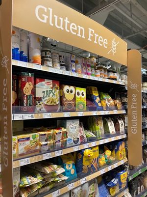 Non-perishable items at MANOR in Lausanne