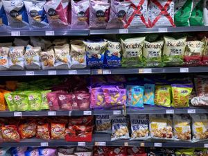 Snacks  at MANOR in Lausanne