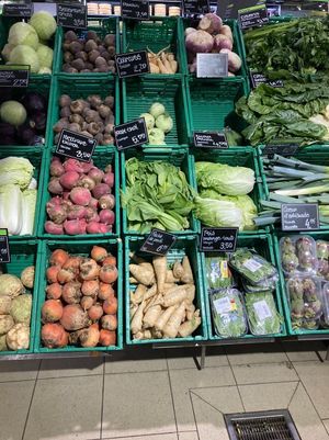 Produce  at MANOR in Lausanne