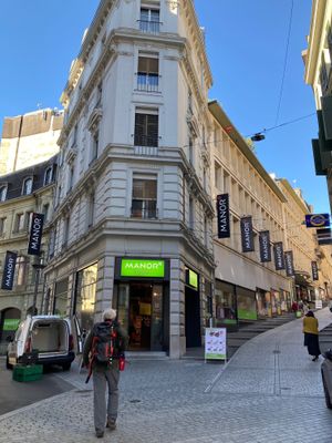 Entrance. Exterior.  at MANOR in Lausanne