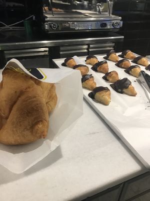 Vegan Croissants at CroisSants in Barcelona