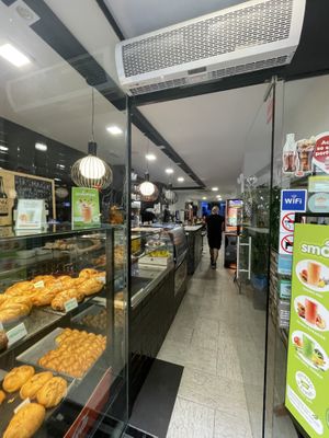 Inside  at CroisSants in Barcelona