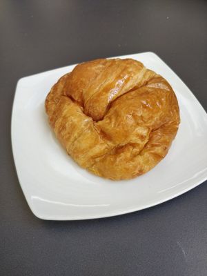 Chocolate orange croissant at CroisSants in Barcelona
