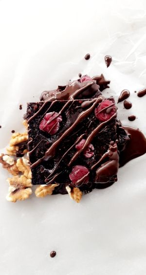 Raw brownie at Sisters' Plant Based in Goreme