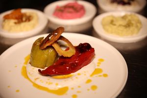 stuffed pepper at Sisters' Plant Based in Goreme