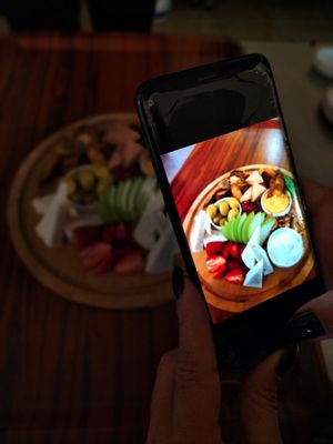 Vegan cheese tray at Sisters' Plant Based in Goreme