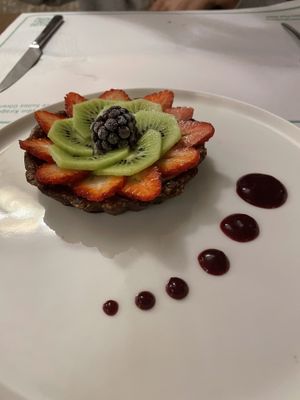 Amazing Tartlet, so worth it at Sisters' Plant Based in Goreme