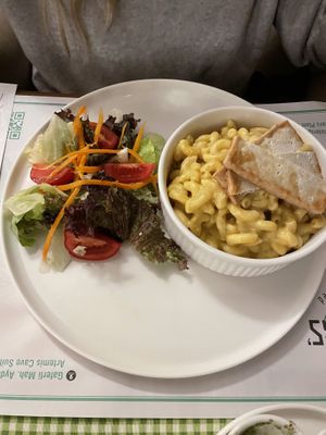 Mac'n Cheese with Tofu at Sisters' Plant Based in Goreme