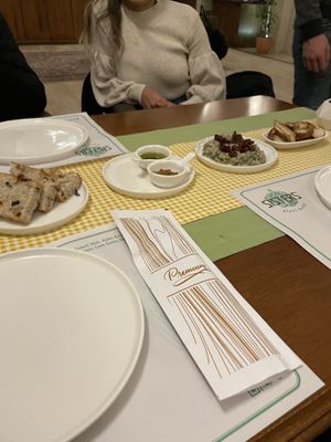 Appetisers  at Sisters' Plant Based in Goreme