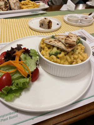 Mac and cheese at Sisters' Plant Based in Goreme