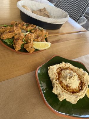 Lentil Köfta & hummus   at Sisters' Plant Based in Goreme