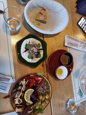 Unica pecca che manca il vino di accompagnato at Sisters' Plant Based in Goreme