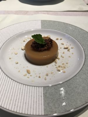 オーツミルクとアールグレーのブランマンシェ  at Primo Fito in Karuizawa