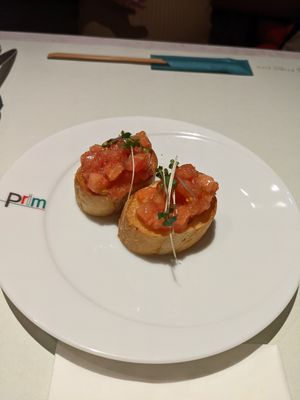 Bruschetta at Primo Fito in Karuizawa