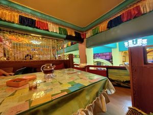 Interior at Nalan Tuo - 娜兰陀素食馆 in Xining