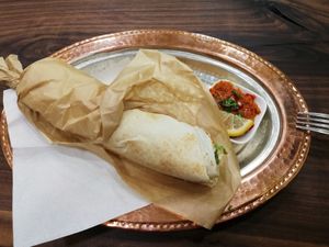 Falafelrolle at Falafel House in Hamburg