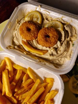 kreatives Kinderessen 😄 #Veganuary at Falafel House in Hamburg