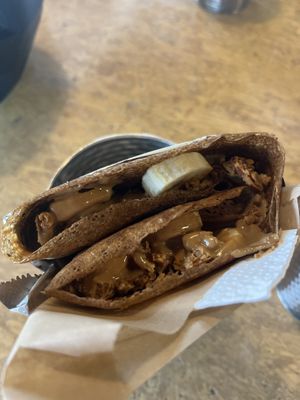   at Crepes Paulette in Bentonville