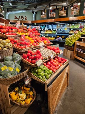 Fresh produce at City Market in Burlington